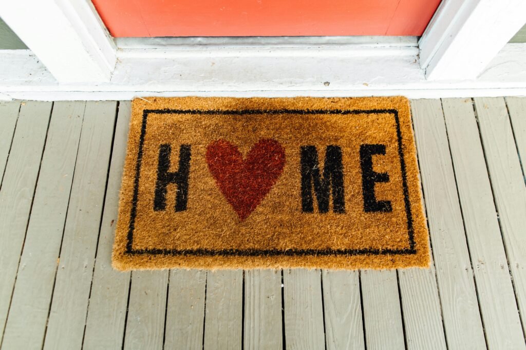 Welcome mat